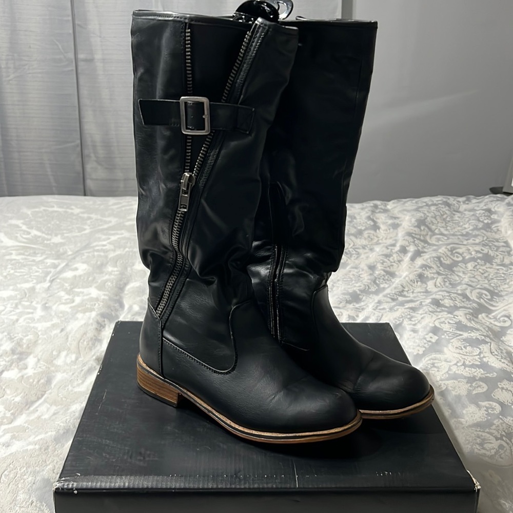 Just Fab autumn boots - black